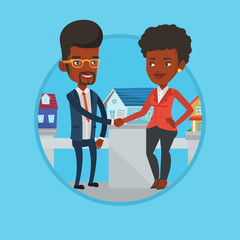 Agreement between real estate agent and buyer.