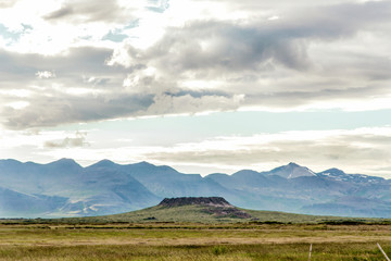 Obraz premium Eldborg crater, Iceland