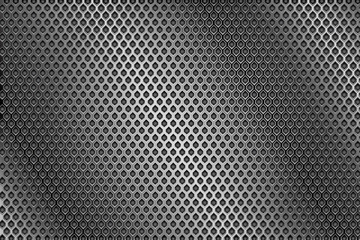 Metal perforated background