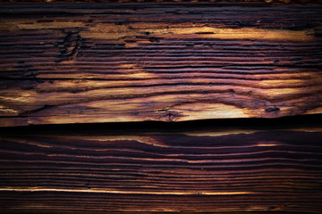 Brown smoked wood texture. Abstract background