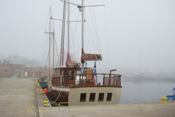 Kolobrzeg, Port jachtowy.