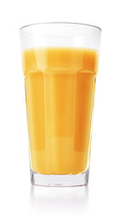 Glass of fresh orange juice