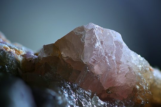 Natural crystal of Beryl 