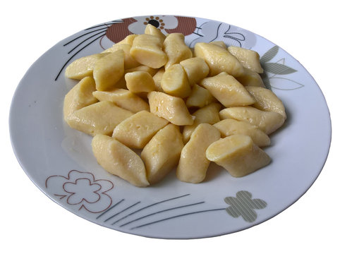 Dumplings (Knedle) Isolated