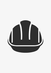 Safety helmet icon. Vector