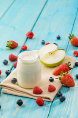 Yogurt e frutta