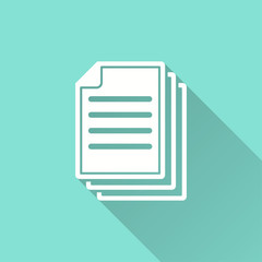 Document - vector icon.