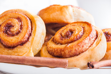 Homemade cinnamon rolls
