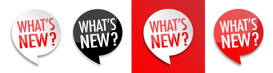 What's new?