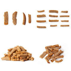 dried bread pieces