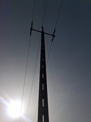 Energy Line Transferring the Sun