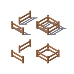 Icon of fence on white background