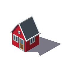 House isometric vector icon