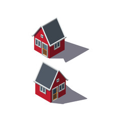 House isometric vector icon