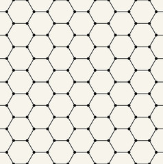 geometric hexagon minimal grid graphic pattern background