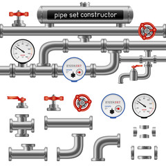 black pipe set constructor