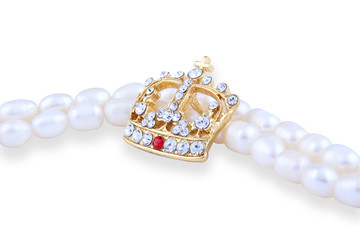 Crown jewel isolated on white