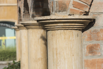 part of Italian style house