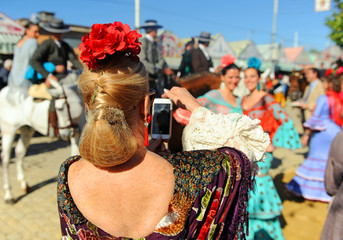 Andalusian woman, spanish women