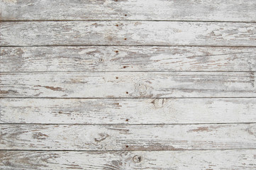 Obraz na płótnie Canvas white old wooden fence. wood palisade background. planks texture