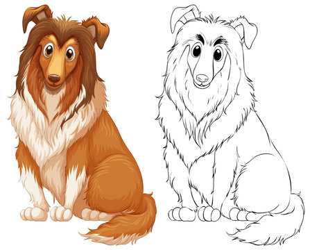 Doodles drafting animal for big dog