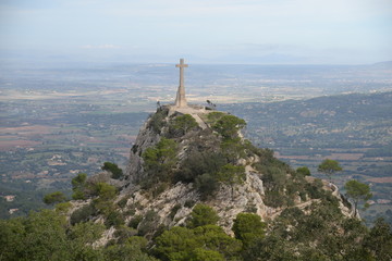 Kreuz am Santuari de Sant Salvador, Mallorca