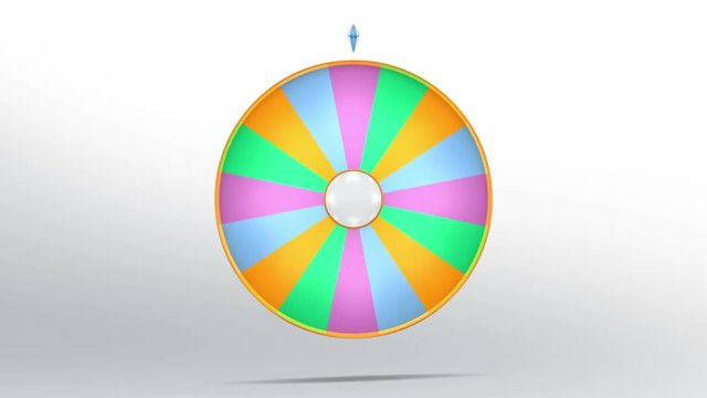 lucky wheel fortune sixteen color 4K