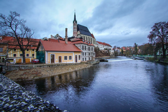 Cesky Krumlov, the little medieval town in Czech Republic
