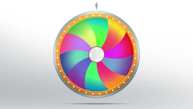 lucky spin twirl ten colorful 4K