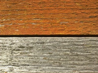 Wooden Boards Horizontally (Orange & Gray)