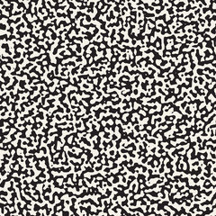 Abstract Retro Background Design. Vector Seamless Black And White Pattern.