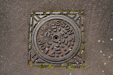 Plaque d'égout (France)