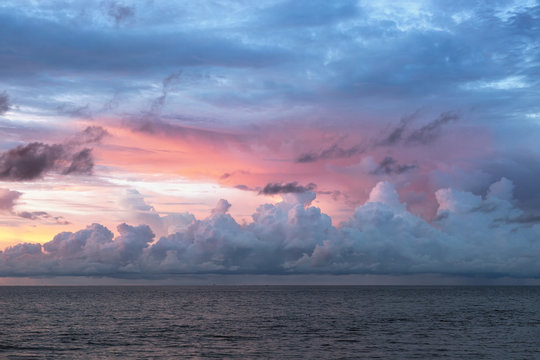 Colorful clouds