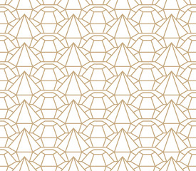 geometric 3d relief outline hexagon grid texture pattern