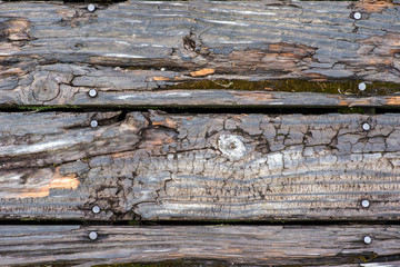 weathered old barn wood boards for background
