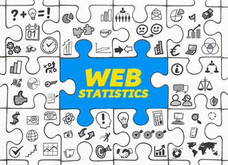 Web Statistics / Puzzle mit Symbole