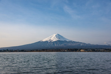 mount Fuji in the morning,Japan