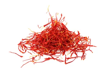Deurstickers saffron threads © conzorb