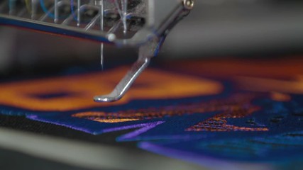 Computerized machine embroidery Industrial Sewing
