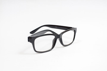 Eyeglasses isolated on white.