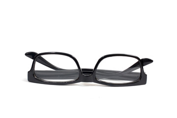 Eyeglasses isolated on white.