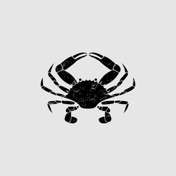 rustic crab vector