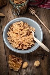 Bowl of cereals.