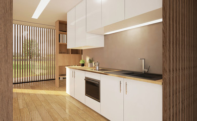 Vue 3d cuisine