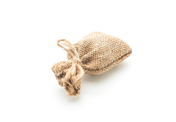 sack bag on white