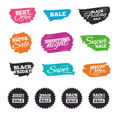 Back to school icons. Studies after the holidays.