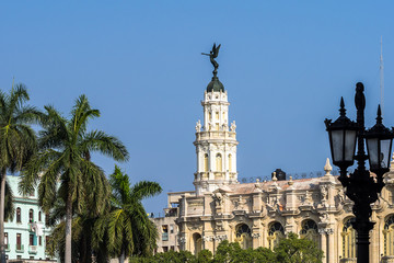 Obraz premium Kuba - Havanna - rund ums Kapitol