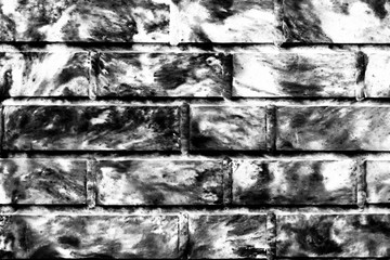 Obraz premium Brick texture with scratches and cracks