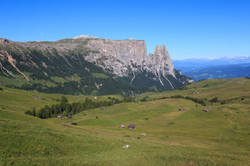 Fototapeta na wymiar sciliar dall'Alpe di Siusi