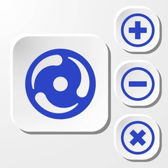 loading icon stock vector illustration flat design